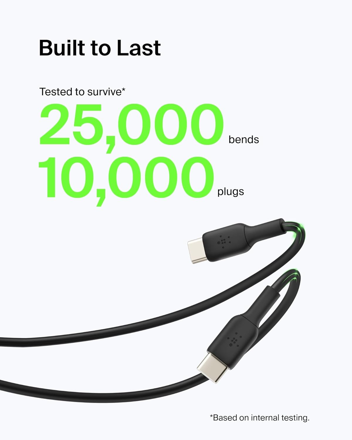 Belkin BOOSTCHARGE™ USB-A to USB-C Cable, 1M - Black Belkin BOOSTCHARGE™ USB-A to USB-C Cable, 1M - Black